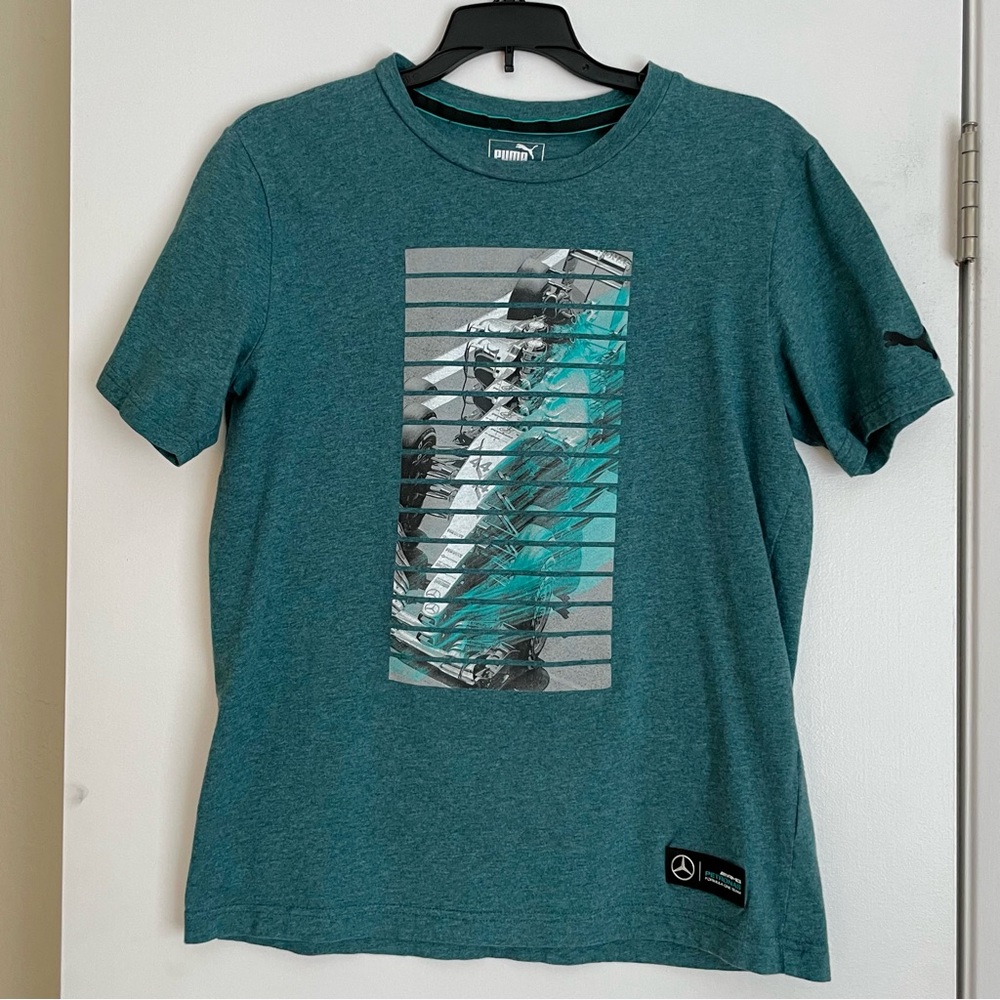 Formula 1 Lewis Hamilton Mercedes AMG Tee by Puma S
